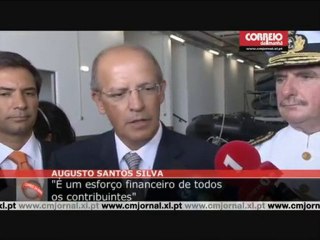 Cerimónia Oficial de chegada do NRP Tridente