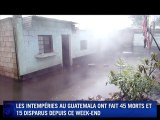 Guatemala: des villages inondés par l'eau bouillante du volcan