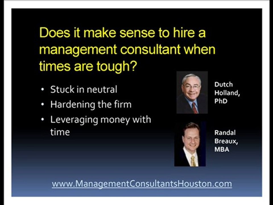 Management Consultant Houston, Texas Tx - Does It Makes Sen