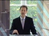Clegg warns over cuts backlash