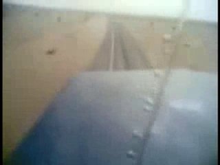 Поезд сбил верблюда