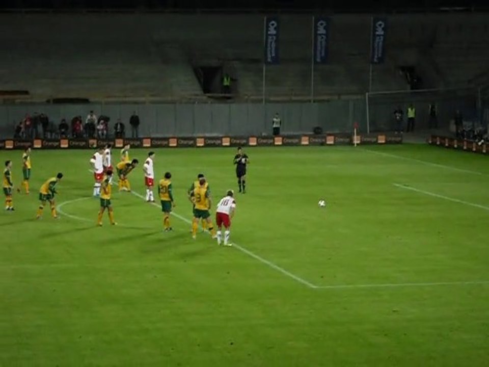 Polska - Australia 1:2 - Rzut karny dla Polski