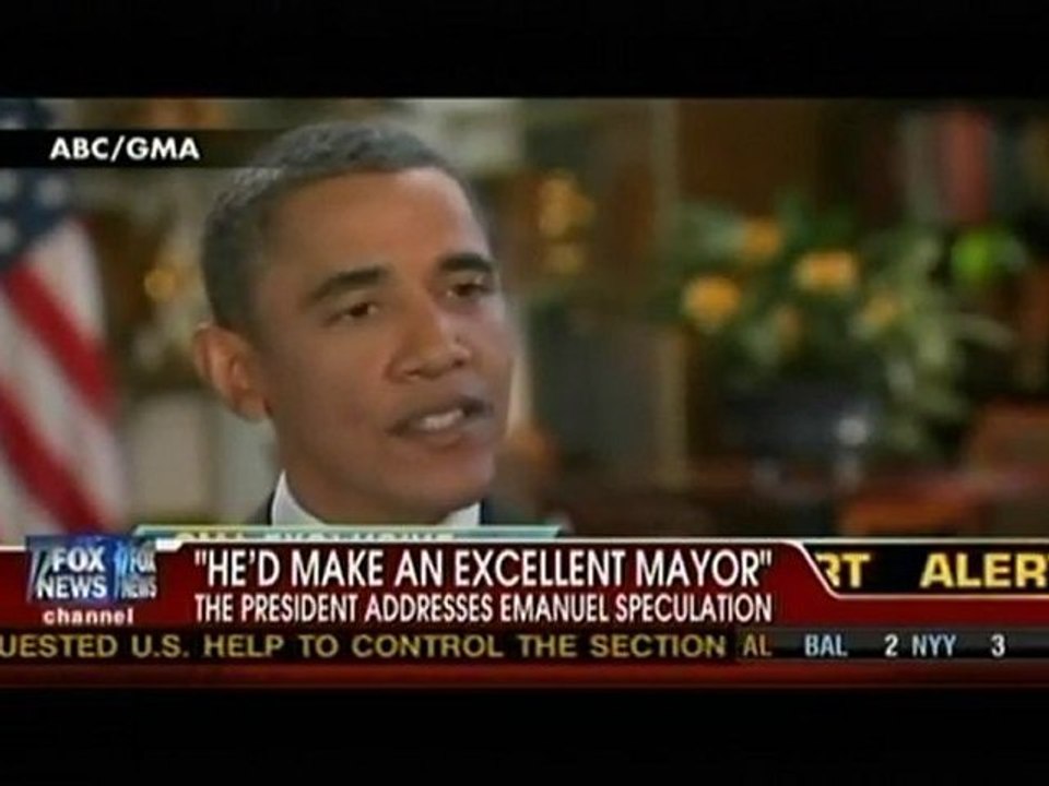 President Obama On Rahm's Chances 9-9-2010