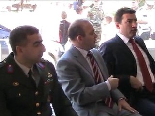 DEVREK KAYMAKAMI HÜSEYİN ÖNER'İN BAYRAMLAŞMASI