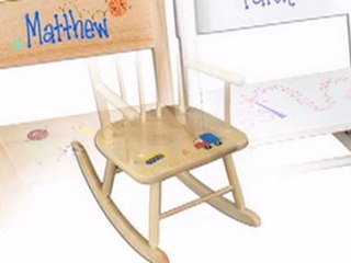 Children's Rocking Chairs and Step Stools