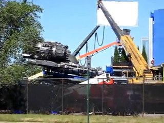 Transformers 3 tournage Detroit Part 3