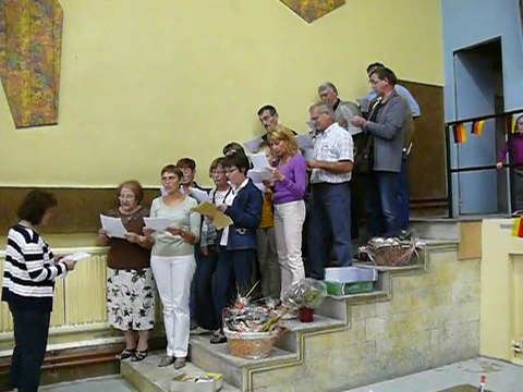 crèvecoeur : les allemands accueillis en chansons