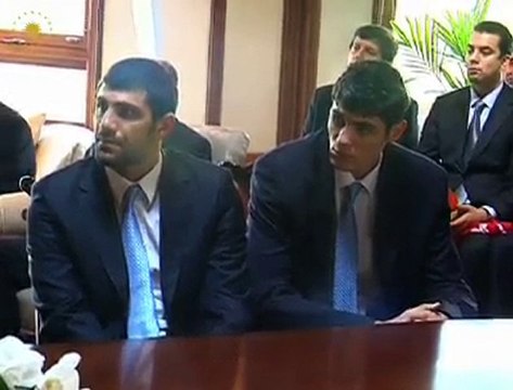 Basketbol Federasyonu Yönetim Kurulu ve Milli Takımı kabulu