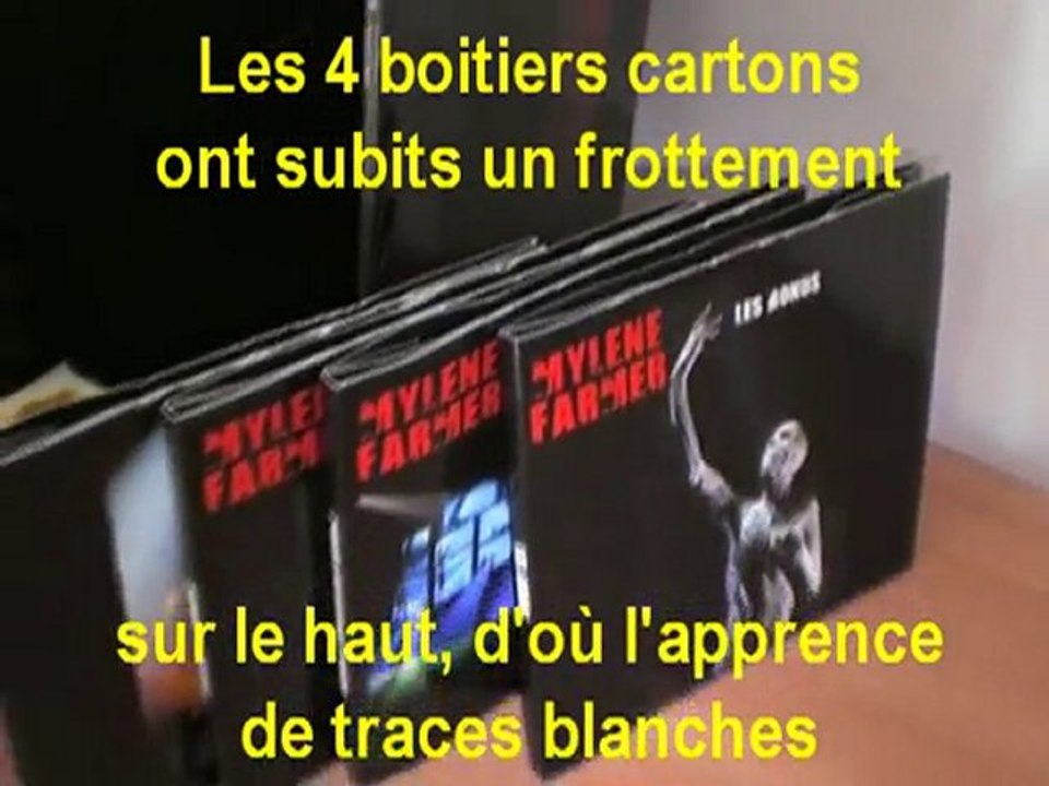 Description coffret Mylène Farmer SDF