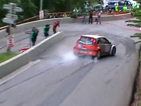 rallye mont blanc 2010 Gilles Faure Opel Corsa S1600
