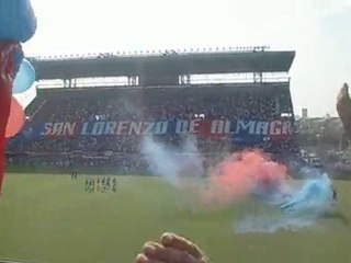 San Lorenzo - Huracan / Entrée des joueurs