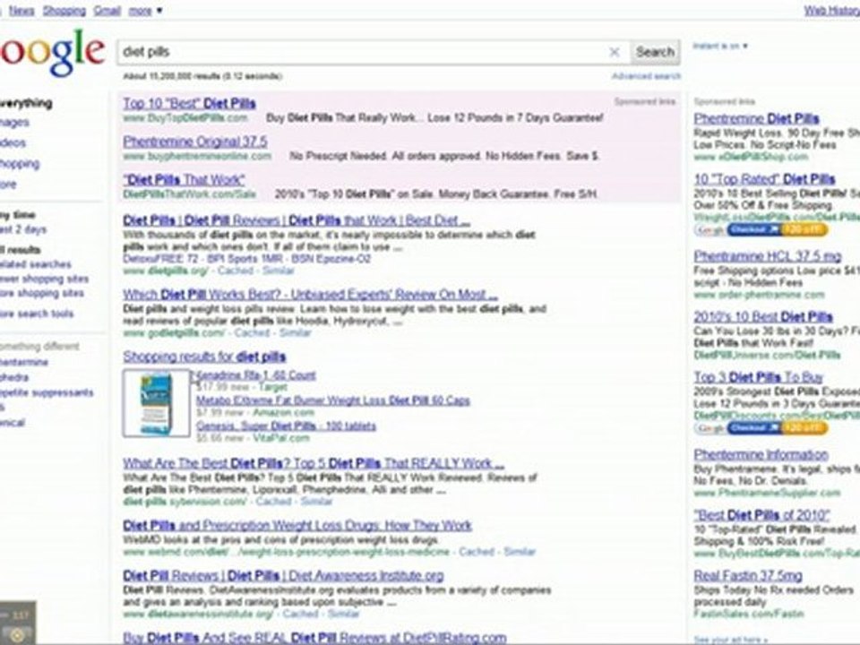 Google Instant - How to Turn Google Instant On or Off