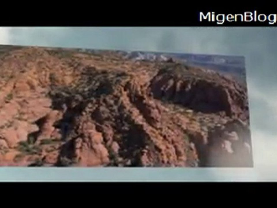 Aerial Canyons and Valleys