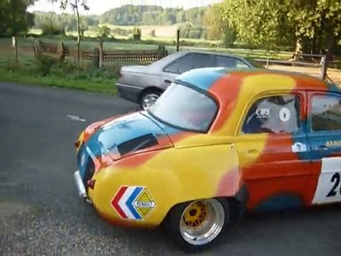 renault dauphine courses de cote de pondron