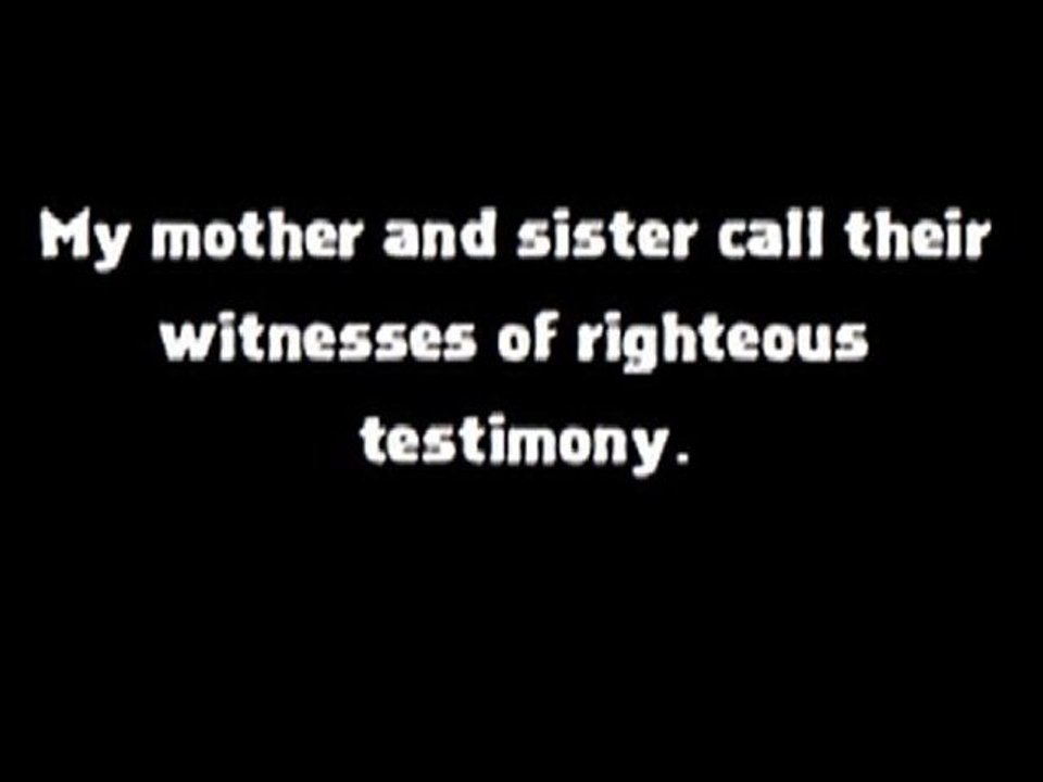 Calling Out The Witnesses From Hell