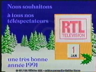 1991 RTL Télévision - Diffusion infographique
