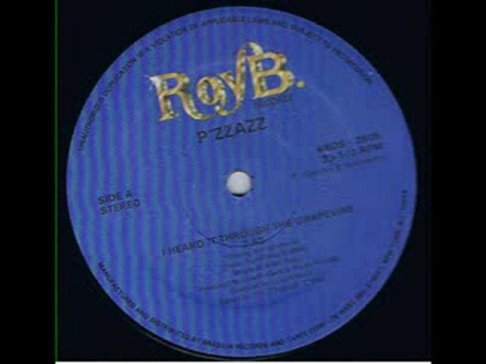 80's disco music-P'ZZAZZ -I Heard It Through The Grapevine