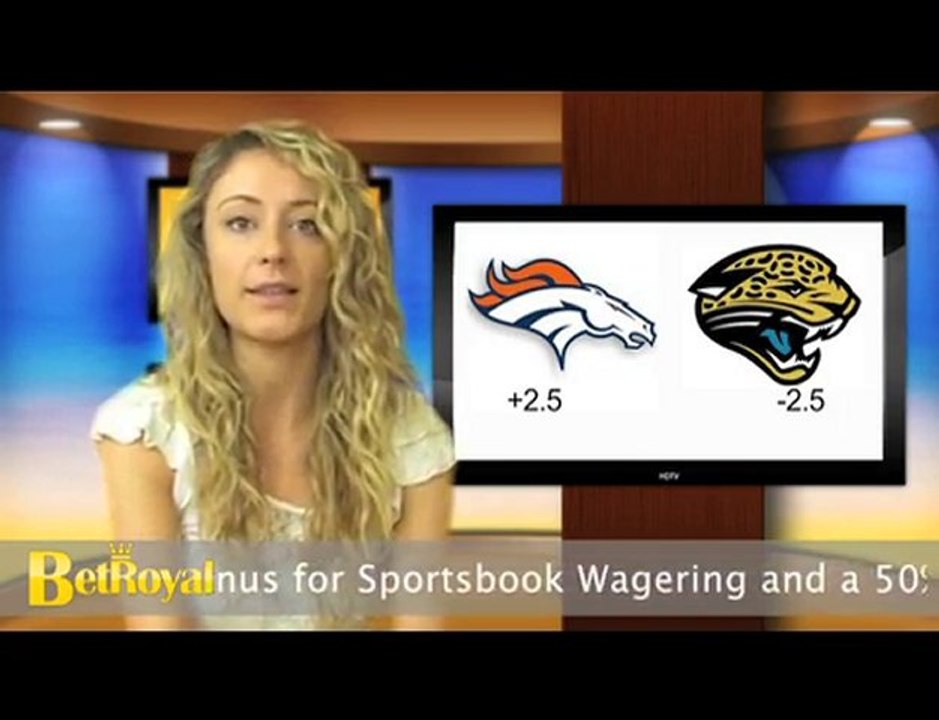 Sportsbook Betting Odds NFL Week One Broncos vs Jaguars