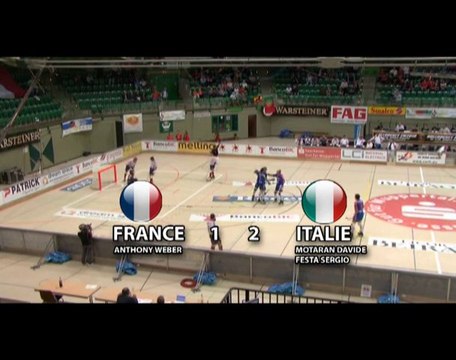 RINK HOCKEY - CHAMPIONNATS D'EUROPE 2010 : FRANCE ITALIE QUART DE FINALE