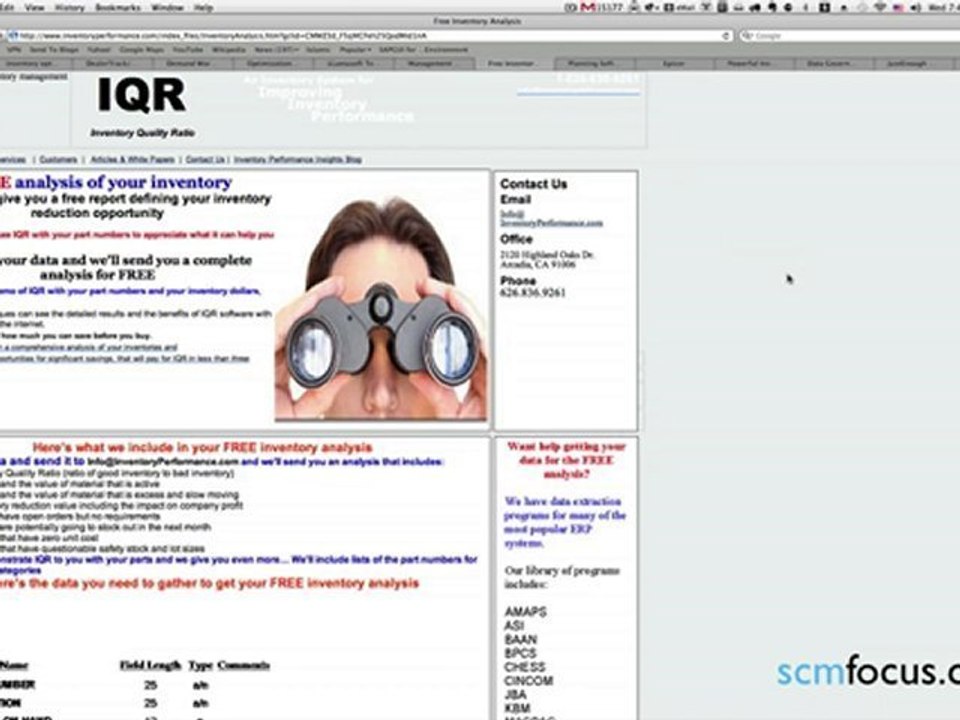 Google Search for Misuse of Inventory Optimization