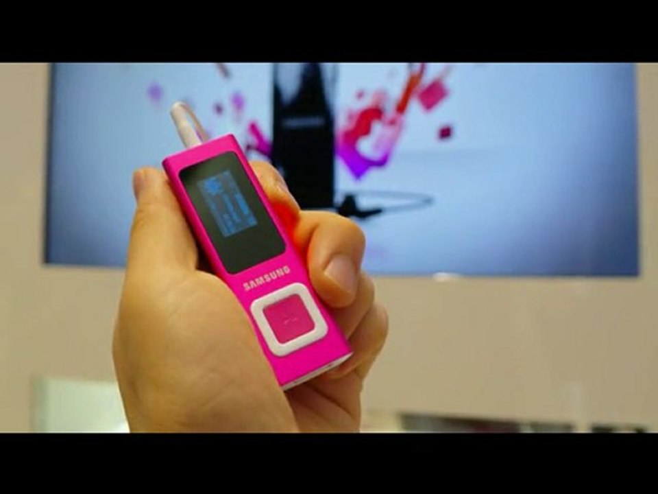 IFA 2010, Samsung YP-U6 Simple Audio Player