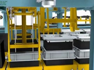 Công nghệ đúc khuôn cát tươi mặt ghép ngang Disa