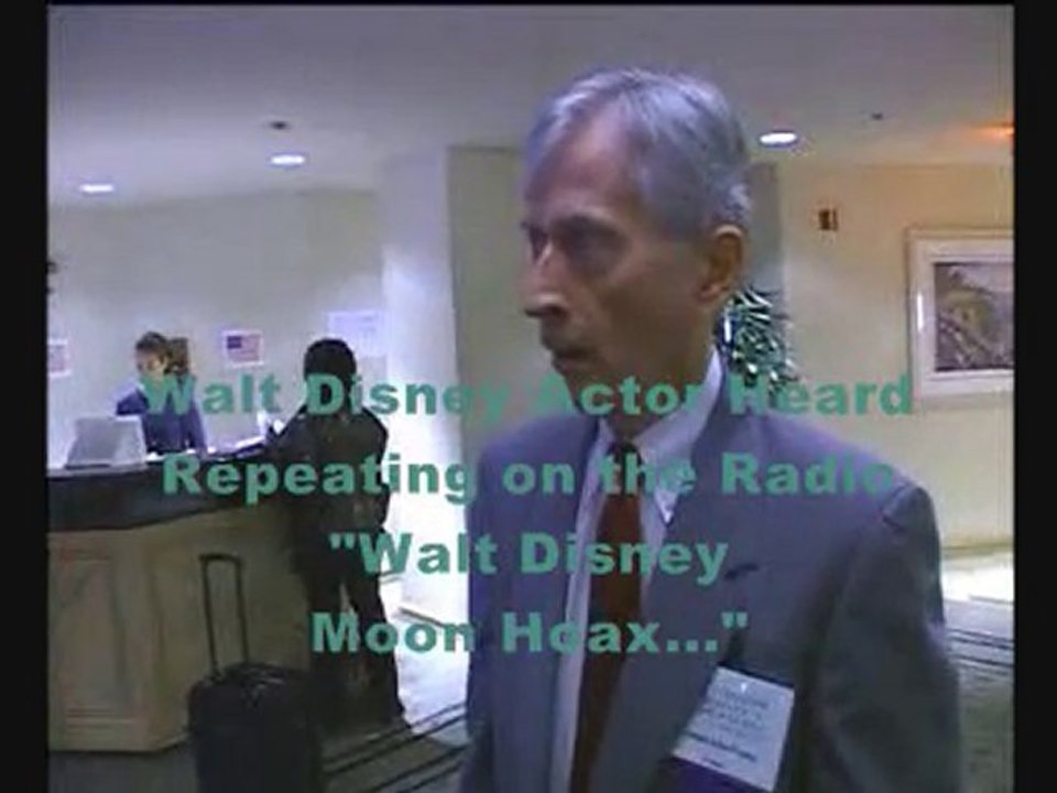Moon Hoax- Walt Disney Actor Bart Sibrel Play Acts (3 of 5)