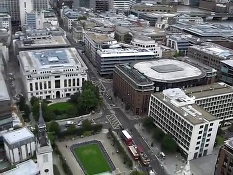 Vue de Londres depuis la Cathédrale Saint Paul