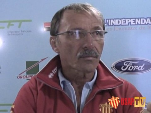 Sept 2010 - Les interviews d'avant match USAP CSBJ