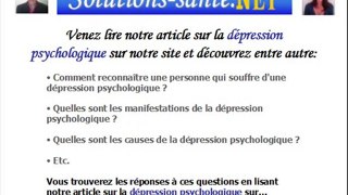 La dépression psychologique, comment la guérir ?