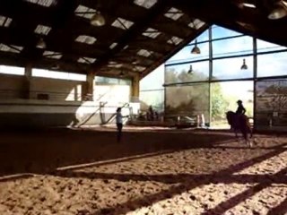 le manège du centre équestre des combelles !!!