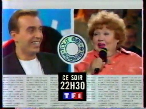 Bande Annonce De L'emission Tout Est Possible 1995 TF1