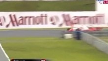 Eng runs off Formula2 2010 Germany Race1