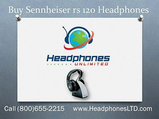 sennheiser rs120 headphones Free Shipping