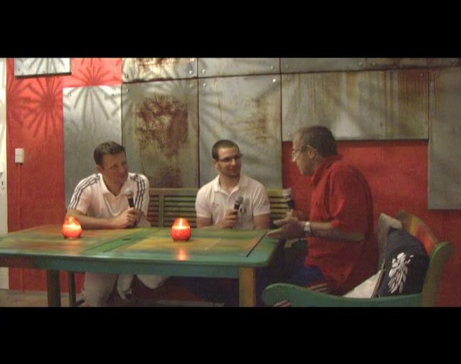 RINK HOCKEY - Interview FABIEN SAVREUX et ANTHONY WEBER après France / Italie