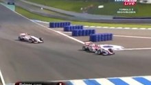 Palmer Runs off Formula2 2010 Germany Race2