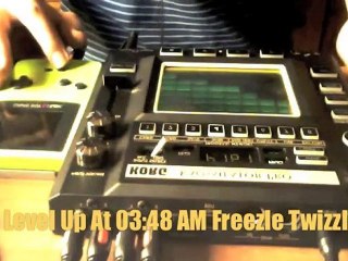 Level Up At 03_48 AM / kaossilator pro and gameboy