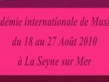 Académie internationale de Musique sur Seyne