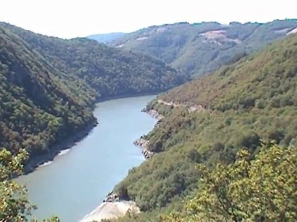 vidange du barrage de pinet 01