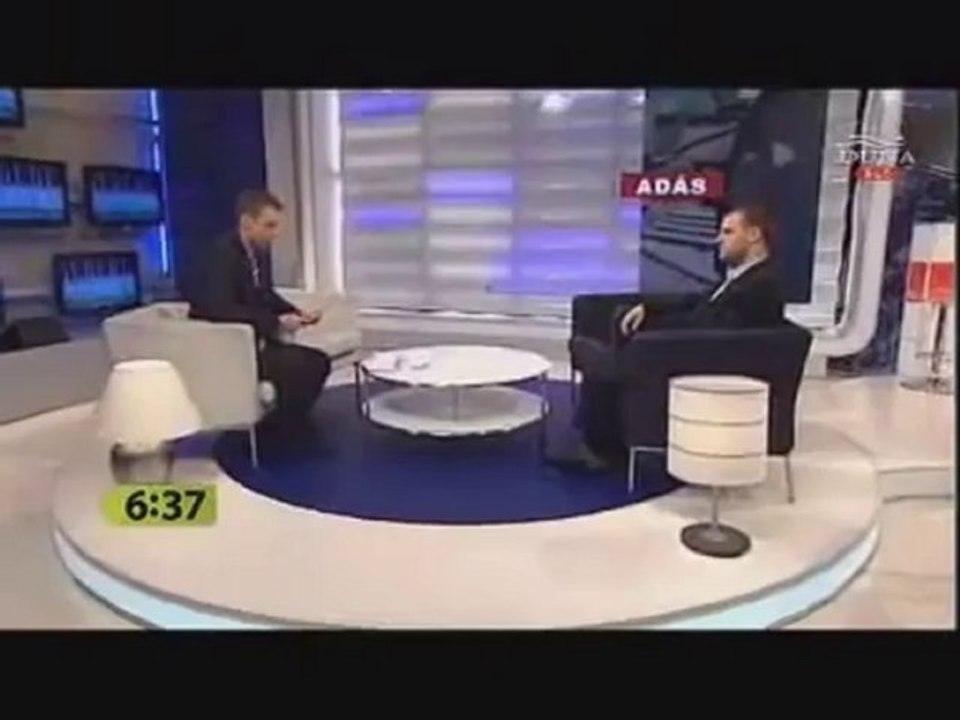 Staudt Gábor - 2010. szeptember 9, Duna TV - Hattól-nyolcig
