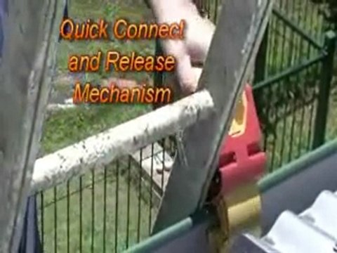 Ladder Safety Device That Secures Ladders to Gutters