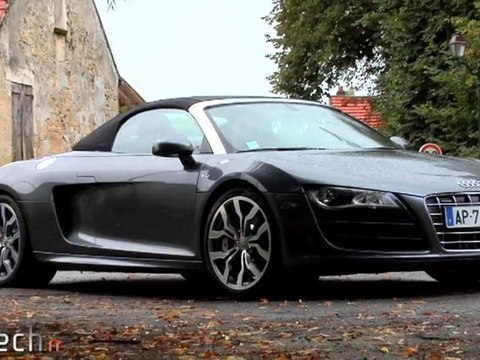 Cartech Le mag : Audi R8 Spyder V10