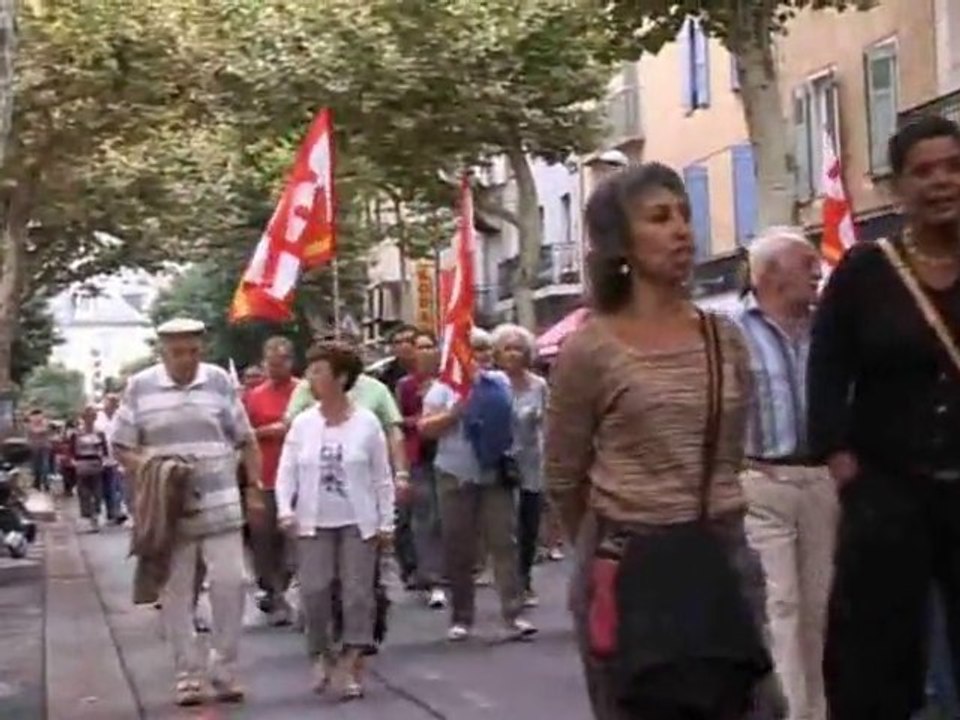 manif retaite millau