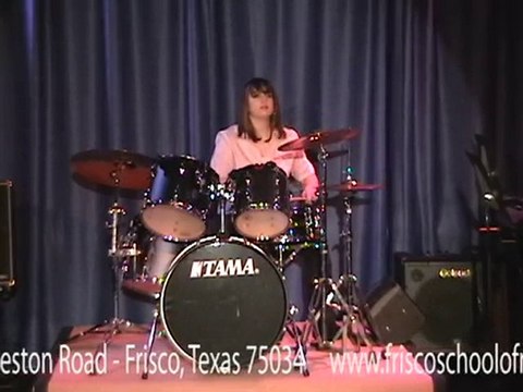 Drum Lessons - Frisco School of Music - Ashley Bloskas