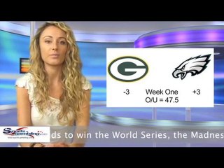 Download Video: NFL Sportsbook Betting Odds For Packers vs Eagles