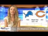 Free Sportsbook Betting Odds NFL Lions vs Bears