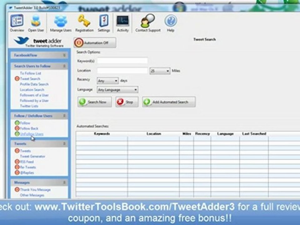 Get More Twitter Followers with Tweet Adder 3
