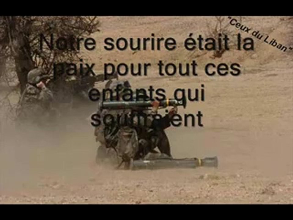 Chant Militaire - Ceux Du Liban