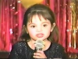 3yr old sings song from Titanic My Heart Will Go On