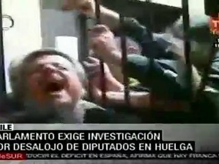 Parlamento Chileno exige investigación por desalojo de dipu
